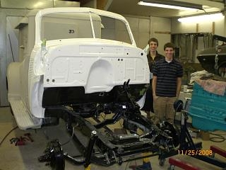 Tommy And Chris With Truck In Progress
