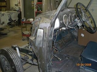 Stripped Interior View